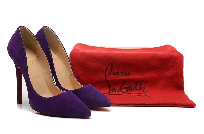DMy Documentsliurong201411高跟鞋highchristian louboutin 12cm chaussures de velours pourpre (3)